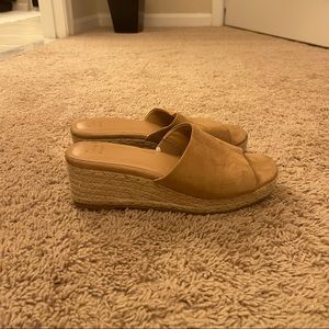 Brown Wedges, size 7.5